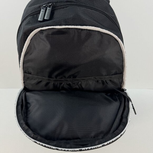 Reebok Black Lillian Backpack With Laptop Compartment Bungee Shoulder Straps - Picture 10 of 16